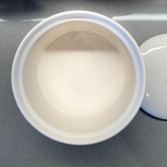 Rae Dunn PANCAKES Ceramic Warmer — Farmhouse Kitchen Decor - Picture 4 of 12